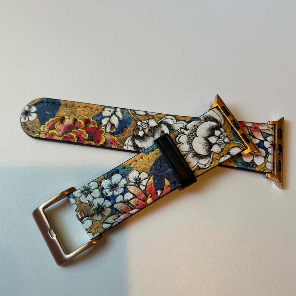 Stringberry Tokai Apple Watch 38mm / 41mm strap in rose gold